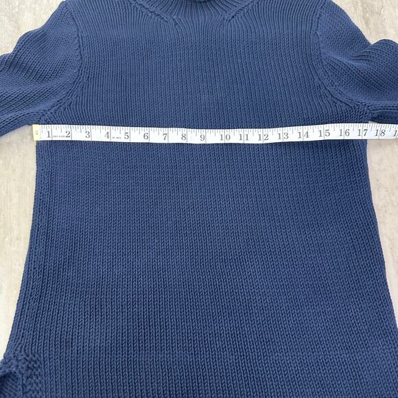 Quaker Marine Supply Co Women's Fisherman's Sweater in Navy Size XS - Picture 5 of 7